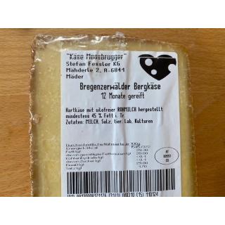 Bergkäse 9-12 Monate