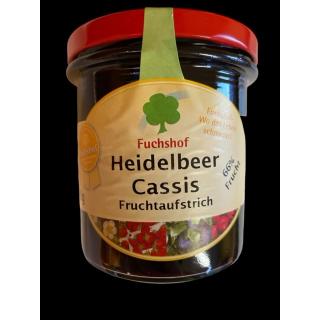 Heidelbeer Cassis Konfitüre