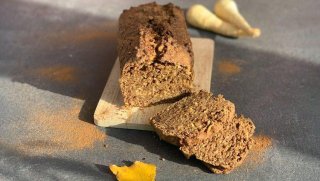 Pastinaken-Walnusskuchen