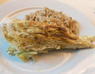 Spitzkraut aus dem Ofen