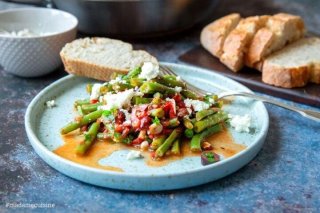 Grüne Bohnen mit Tomaten