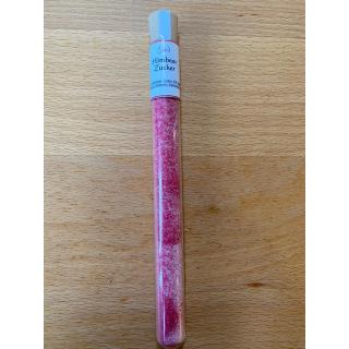 Himbeer Zucker im Reagenzglas