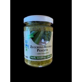 Zucchini Ruccula Peschto